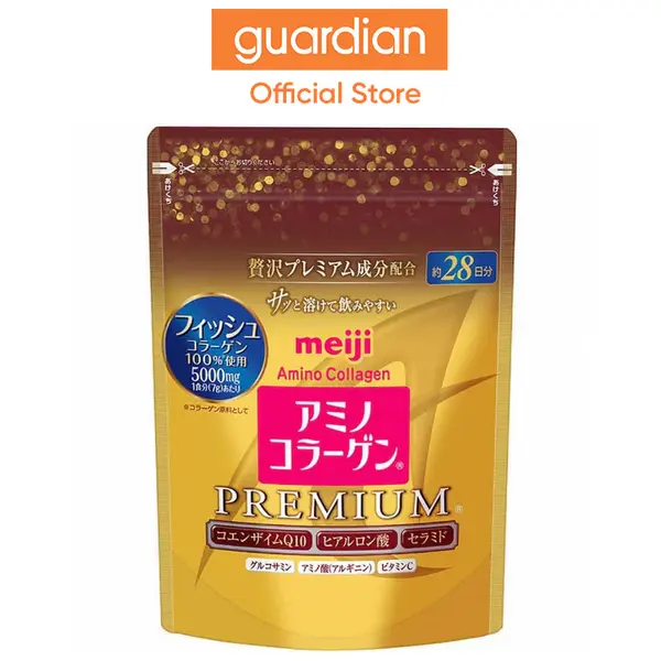 Meiji Amino Collagen Premium Powder best collagen supplement singapore