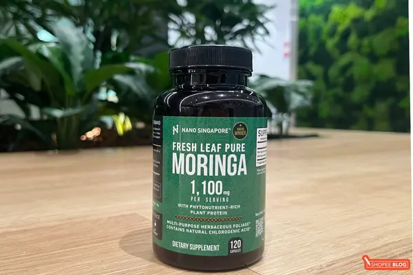 Pure Moringa 1100MG best health supplement by Nano Singapore