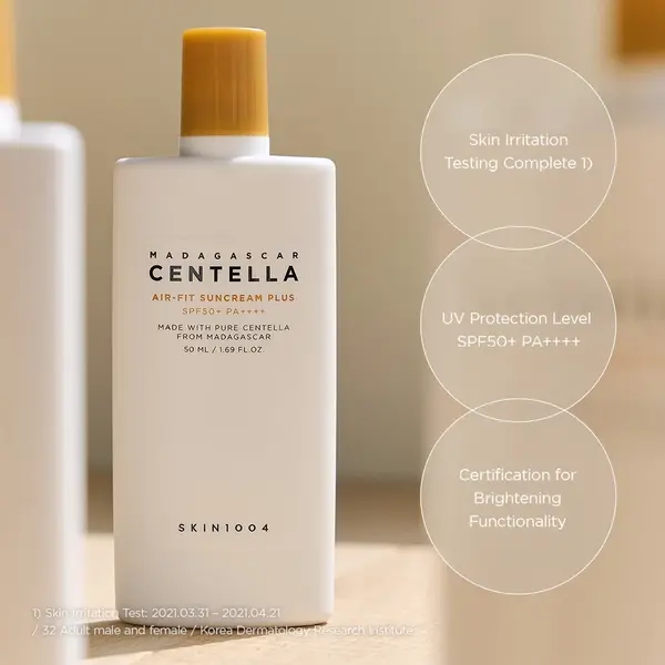 SKIN1004 Madagascar Centella Air Fit Suncream Plus best sunscreen singapore