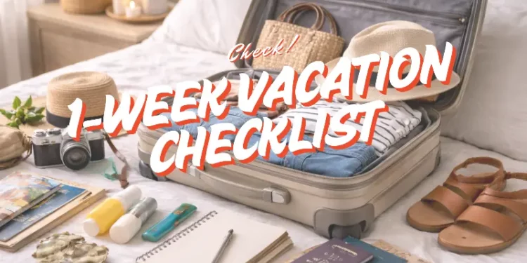 What Are The Essential Things To Pack For A Week-Long Trip Abroad