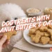 homemade dog treats with peanut butter and oats