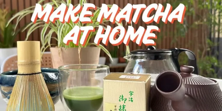 how to make matcha at home