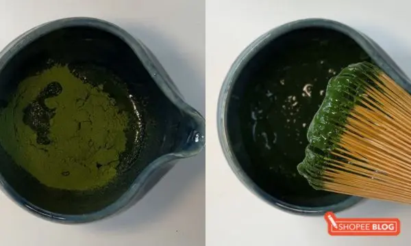 how to make matcha paste