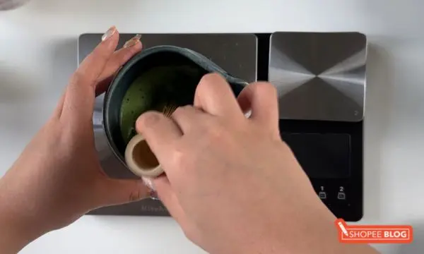 how to make matcha whisk 30-20-10 method