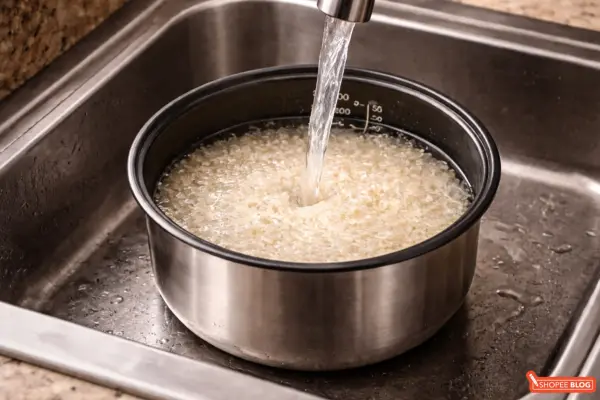 Common Rice Cooker Mistakes: Wrong water-to-rice ratio