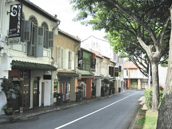quiet places in singapore Duxton Hill