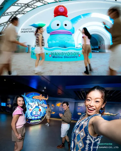 Meet Hangyodon & Explore the Singapore Oceanarium