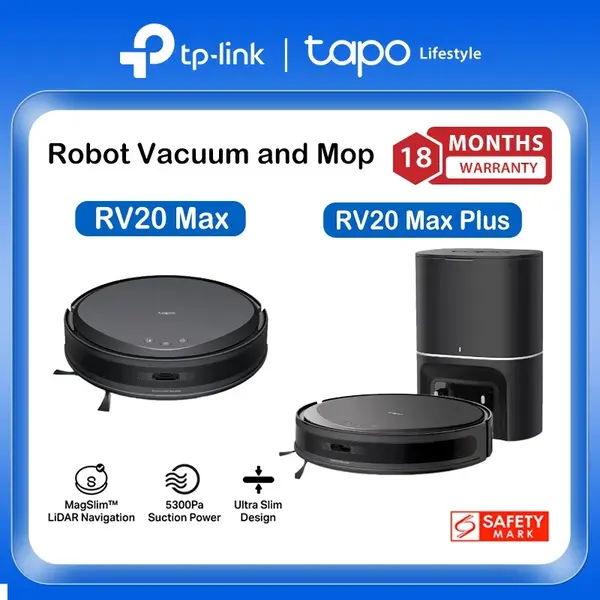 TP Link Tapo RV20 Max best robot vacuum singapore