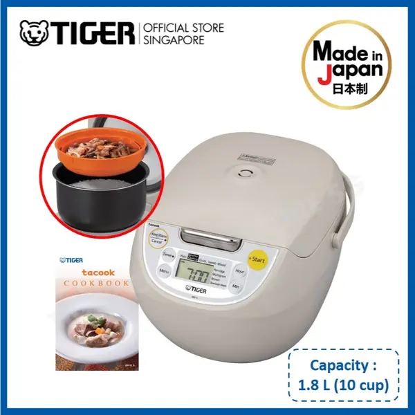 Tiger Tacook Rice Cooker JBV S18S best rice cooker singapore