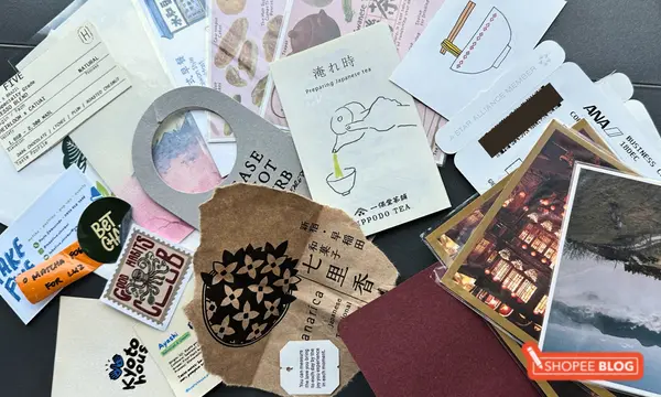 1. Start with what you already have junk journaling