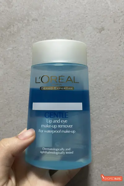 LOreal Gentle Lip and Eye Make-Up Remover best eye makeup remover