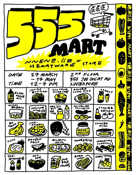 Things to do in Singapore this Weekend - 555 Mart