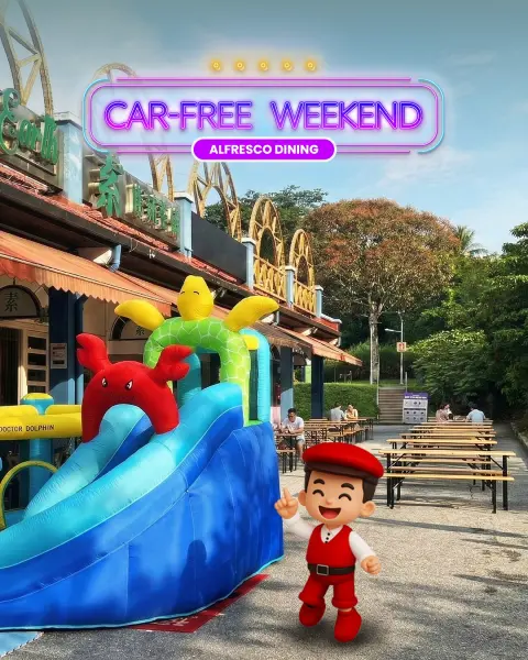 Things to do in Singapore this Weekend - Car-Free Weekend at The Rail Mall