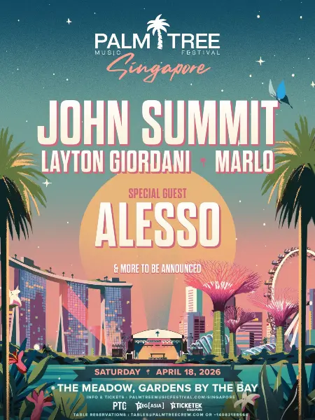 Things to do in Singapore this Weekend - Palm Tree Music Festival