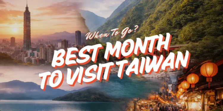 best month to visit taiwan