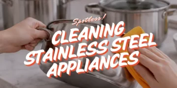 how to clean stainless steel appliances