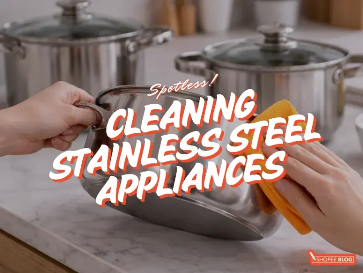 how to clean stainless steel appliances