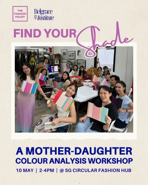 Things to do this weekend with Mum Singapore - Colour Analysis Workshop