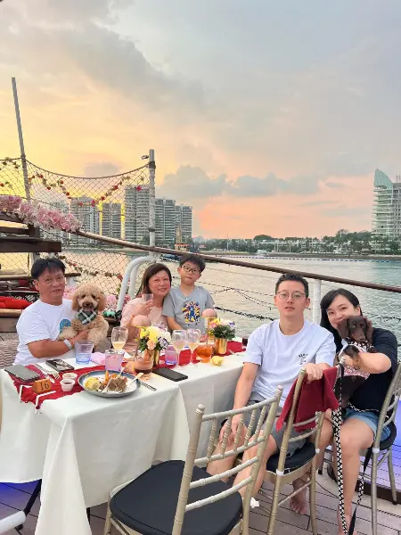 Things to do this weekend Singapore - Royal Albatross Dog-Friendly Sunset Dinner Cruise