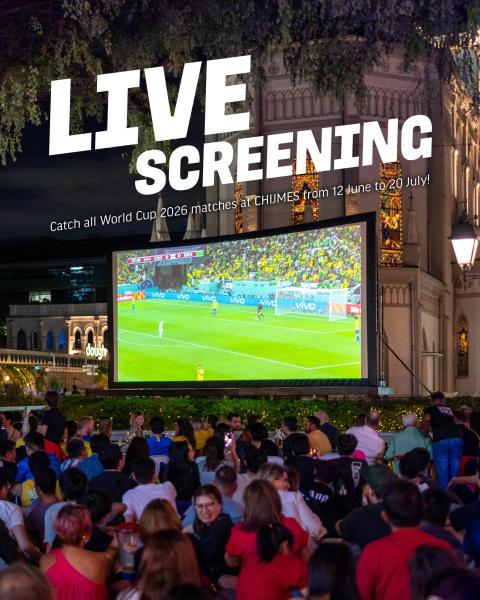 Things to Do in Singapore this Weekend - FIFA Screening CHIJMES