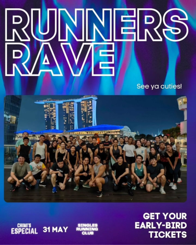 things to do in singapore this weekend - runners rave
