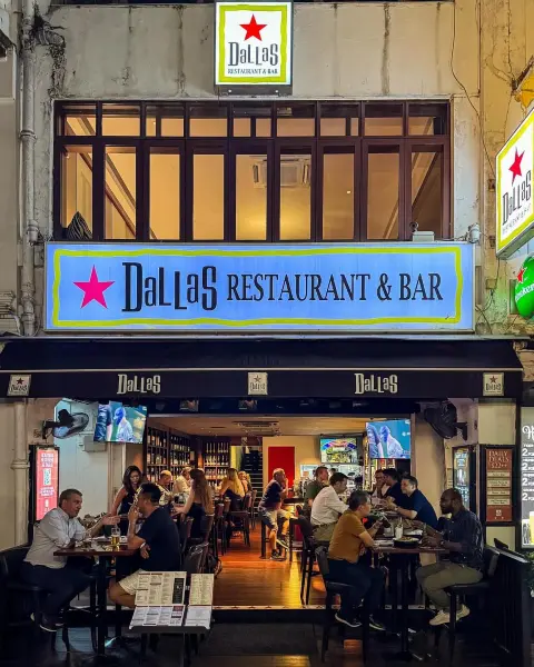 Dallas Restaurant & Bar - best sports bars singapore