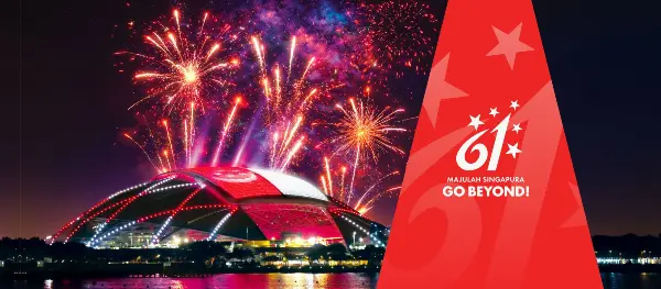 Watch the National Day fireworks around Kallang Basin