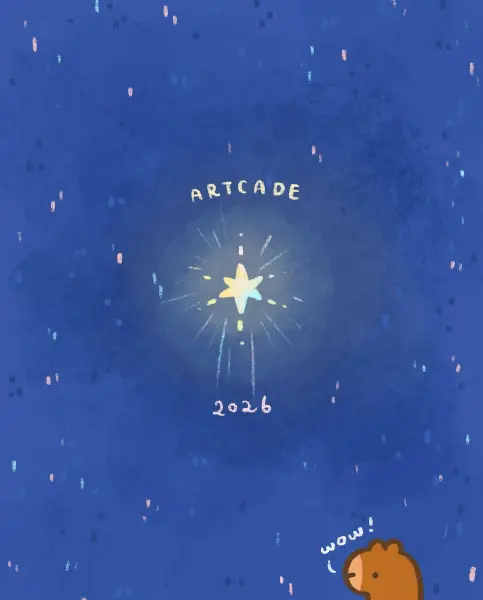 Browse art and anime goodies at Artcade 2026