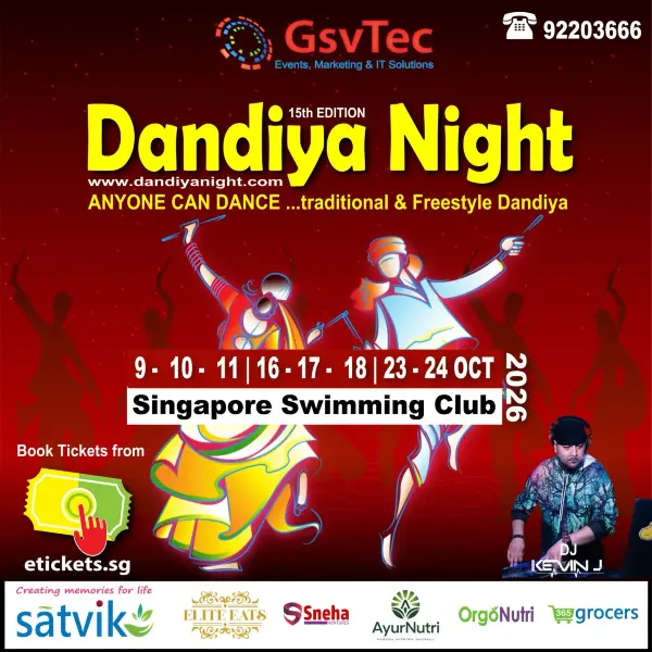 Dance the night away at Dandiya Night
