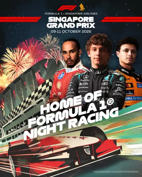 Experience the Singapore Grand Prix 2026 at Marina Bay