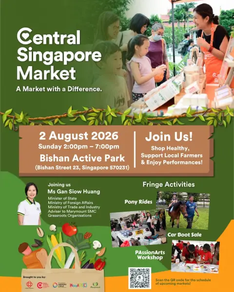 Explore the CDC Neighbourhood Market at Zhongshan Park
