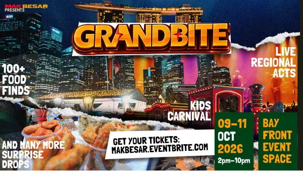 Feast on street food at GrandBite @ Bayfront